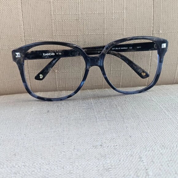 Bebe Women Eyeglasses Frame CLEVER BB7038 Glasses 56[]16 135 - Picture 2 of 12